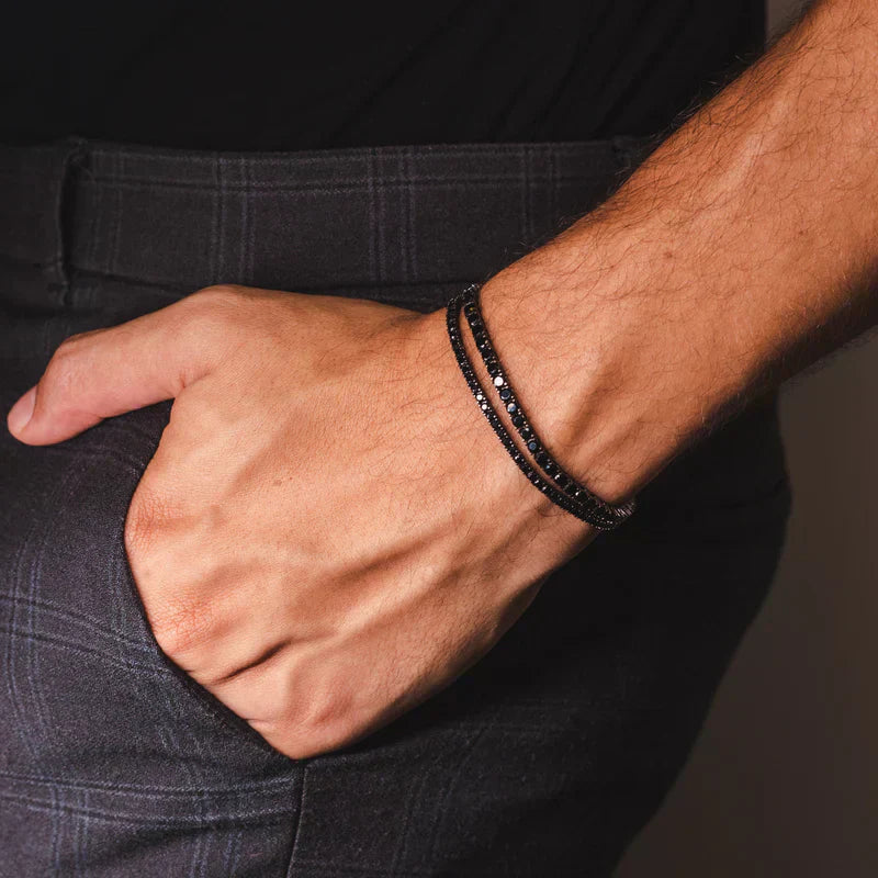 Selvanor SCHWARZES ARMBAND