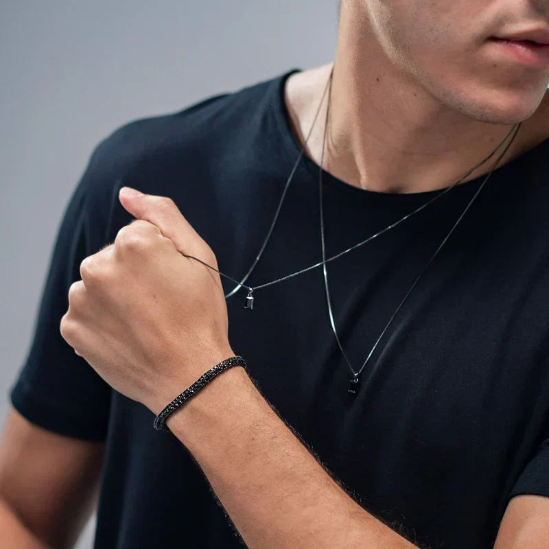 Selvanor SCHWARZES ARMBAND