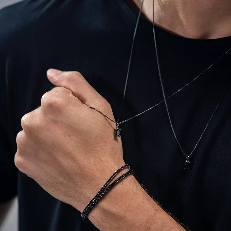 Selvanor SCHWARZES ARMBAND