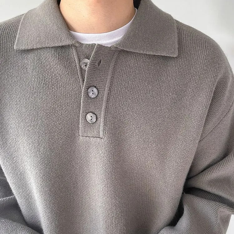 Branvoir GRAUER PULLOVER